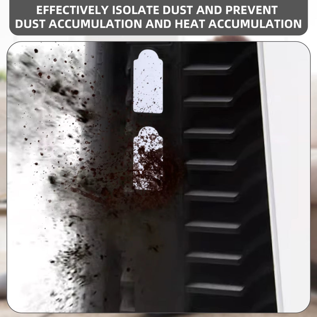 7Pcs Black Silicone Dust Plugs Set for PS5 Game Console USB HDM Interface Anti-Dust Cover Dustproof Plug Accessories Parts