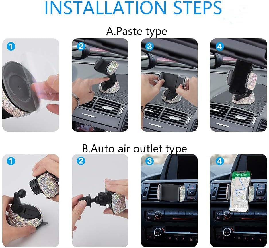 Bling Car Phone Holder