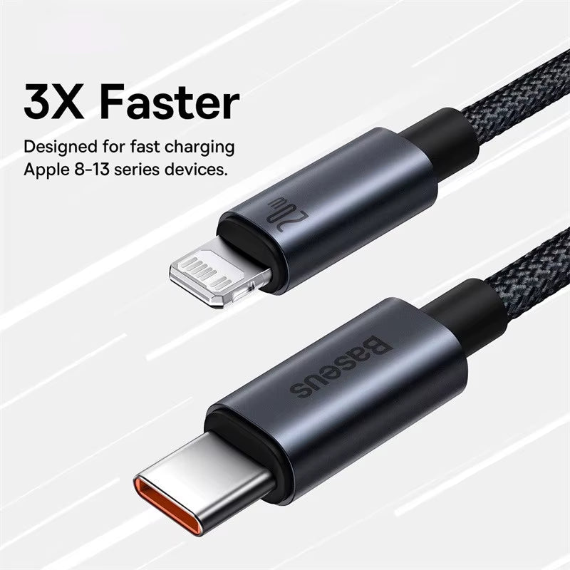 USB Cable for Iphone 13 12 11 Pro Max Iphone USB Cable Fast Charging for Iphone X XR 8 USB Type C to Lightning Cable