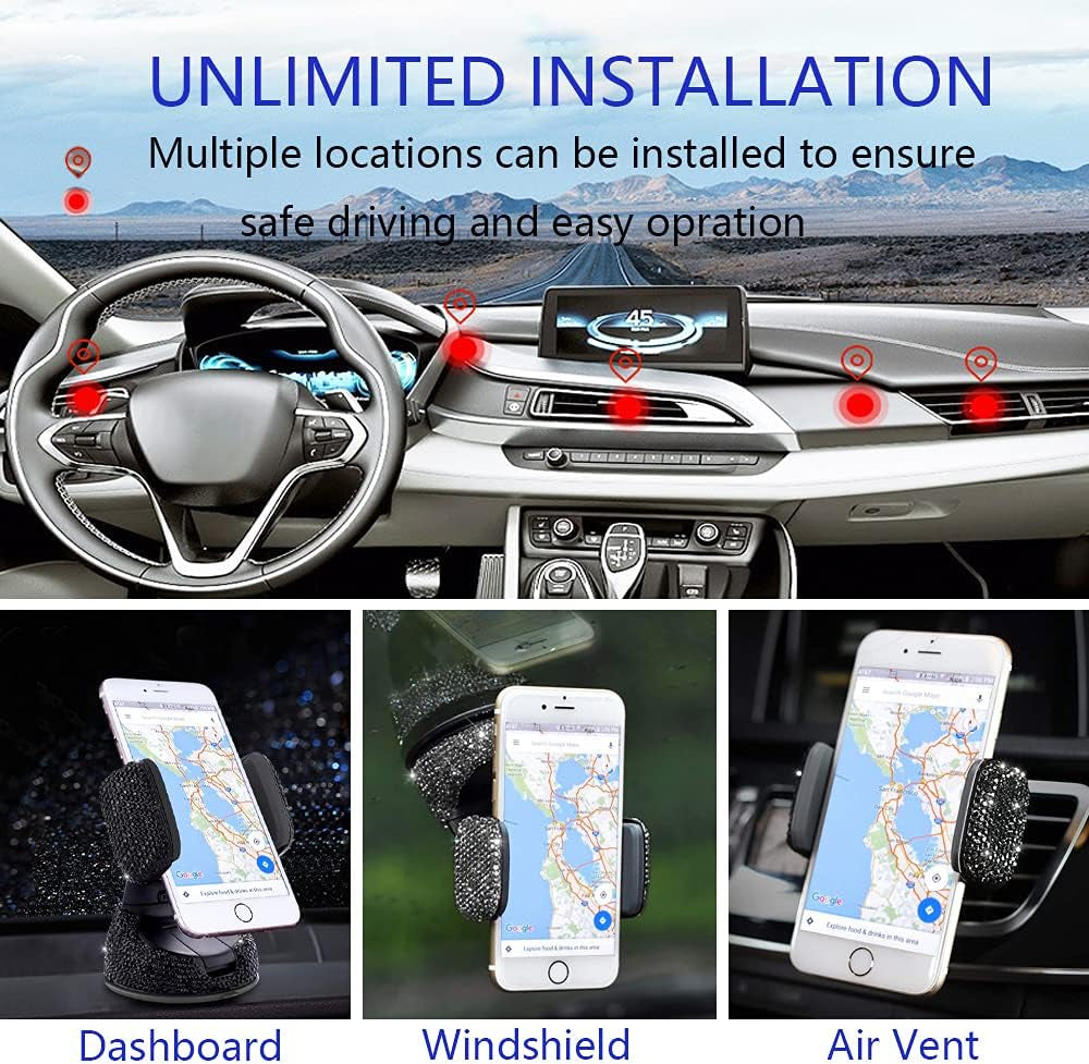 Bling Car Phone Holder