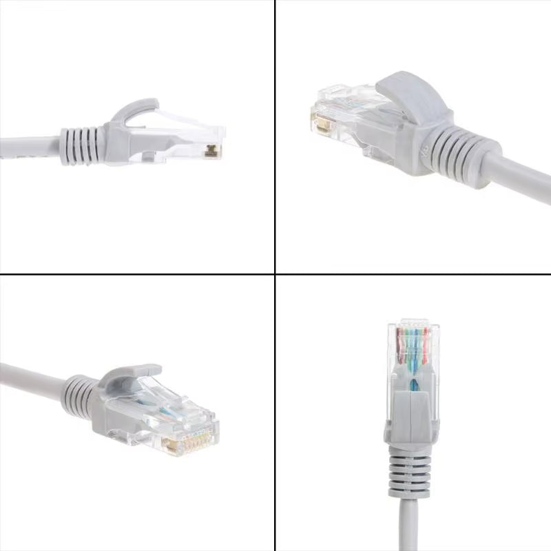 Cat5E Ethernet Cable RJ45 Ethernet Network LAN Cable High Speed Router Computer Cables for PC Router Laptop 1/1.5/2/3/5/10M/15M